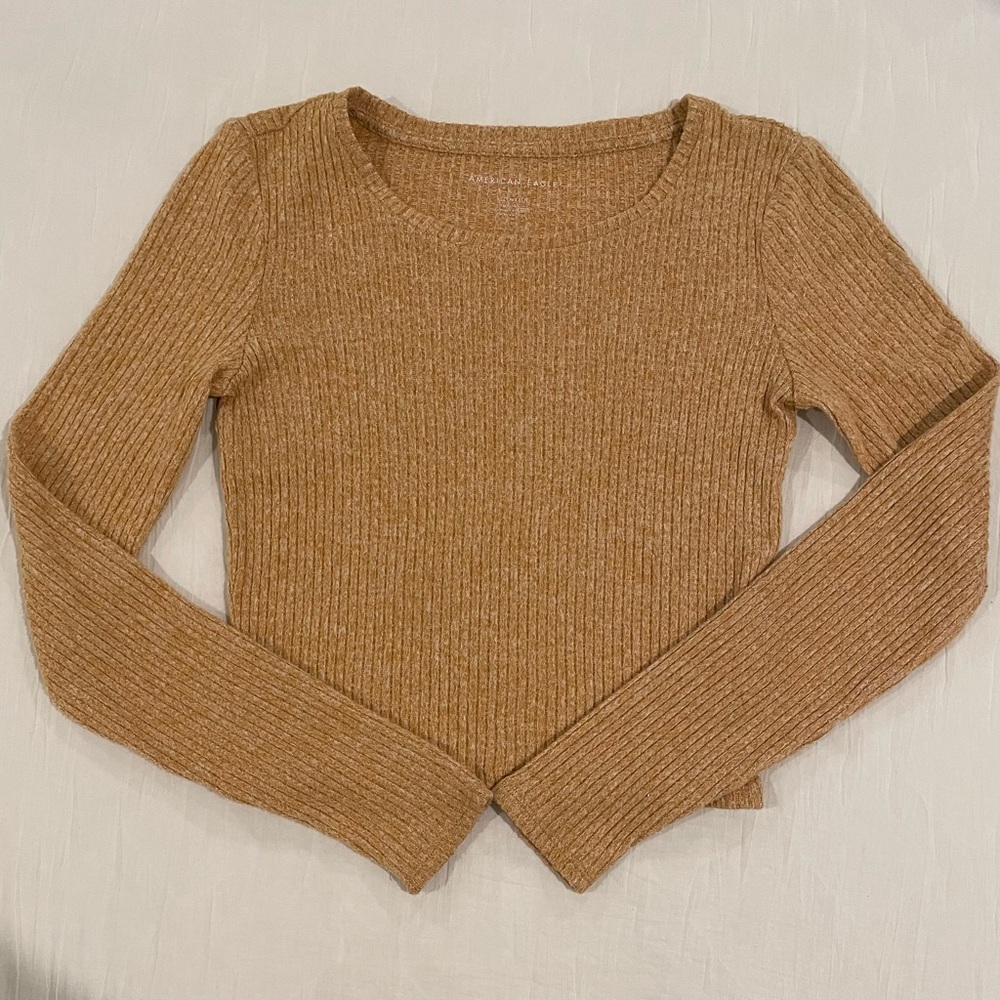 American Eagle Super Soft Ribbed Sweater XS